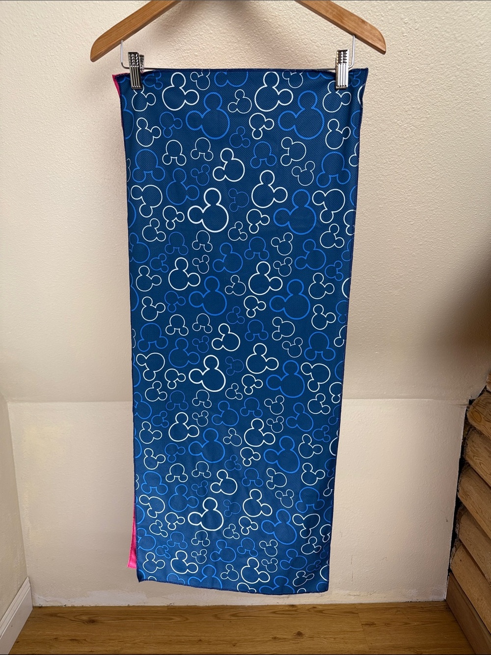 2pc NWOT DISNEY COOLCORE Neck Scarves Blue & Pink